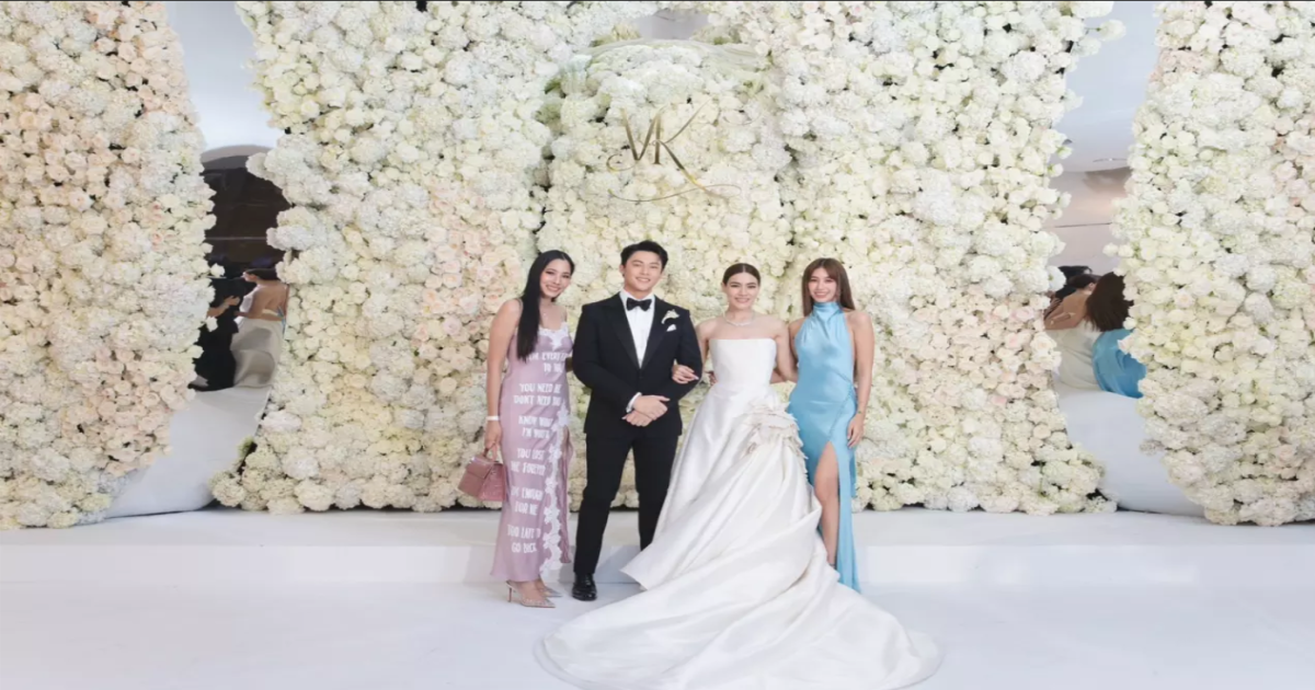 ชาวเน็ตแห่โฟกัสสีหน้า หมากปริญ หลัง มิ้น ชาลิดา มาแสดงความยินดีในงานแต่ง