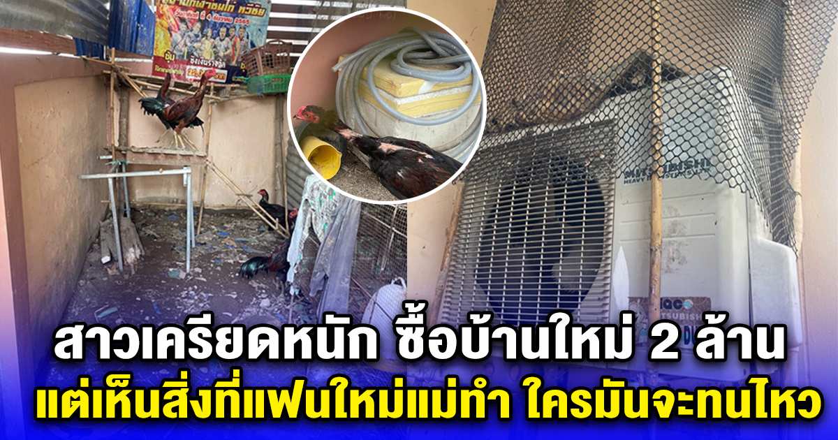 สาวเครียดหนัก ซื้อบ้านใหม่ 2 ล้าน แต่เห็นสิ่งที่แฟนใหม่แม่ทำ ใครมันจะทนไหว