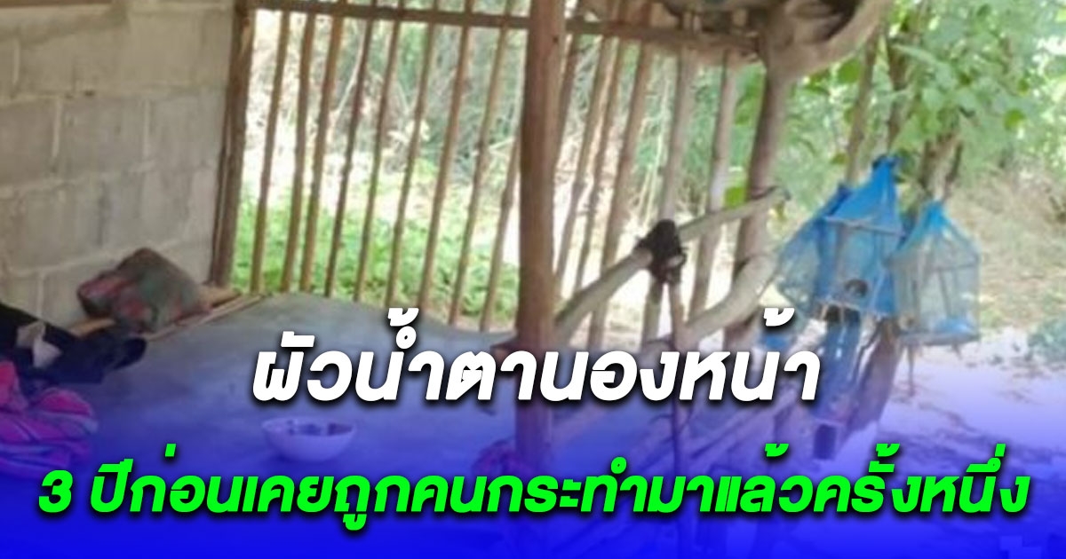 ผัวออกไปรับจ้าง กลับมาบ้านจะป้อนข้าวเมียที่พิการป่วยติดเตียง เห็นจะจะคาตา ถูกเฒ่า 74 กำลังกระทำชำเราเมีย