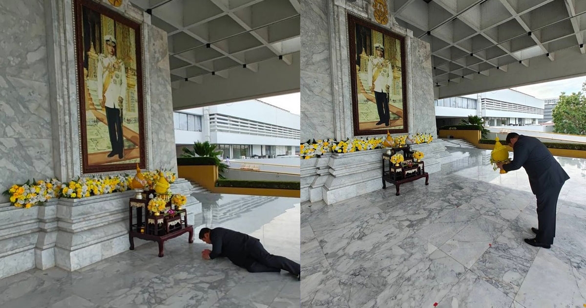 ท่านอ้น กลับไทยไปกราบทูลกระหม่อมปู่ เนื่องใน 5 ธันวาคม - พร้อมโพสต์ข้อความเนื่องในวันพ่อ พ่อสอนให้เดิน เราถึงวิ่งได้
