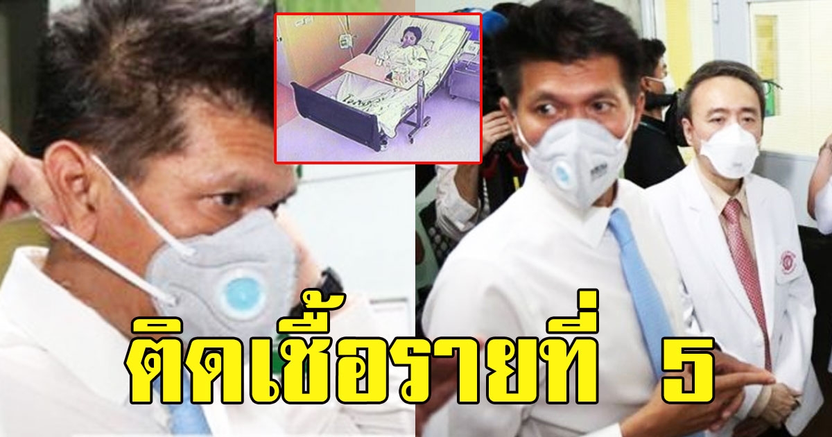 สธ ยืนยัน สาวป่วย ไวรัสโคโรนาสายพันธุ์ใหม่ รายที่ 5 แล้วในไทย