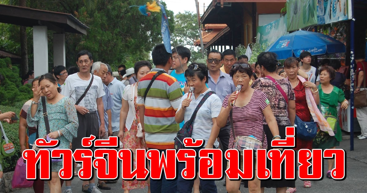 สัญญาณดี ทัวร์จีน พร้อมแล้วประสาน ททท. จ่อลุยเที่ยวไทย เดือนหน้า