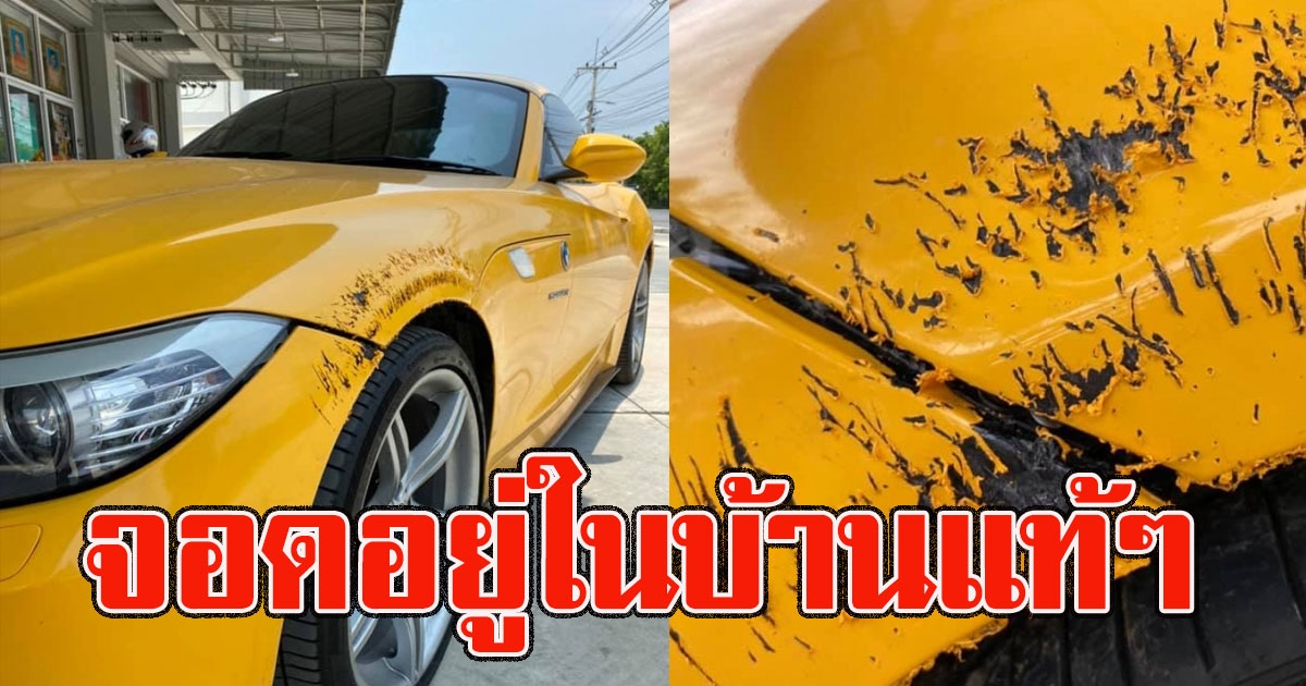 สาวซื้อรถหรู มาขับได้ไม่ถึงปี กลับต้องเจอภาพตรงหน้าจอดอยู่ในบ้านแท้ๆ