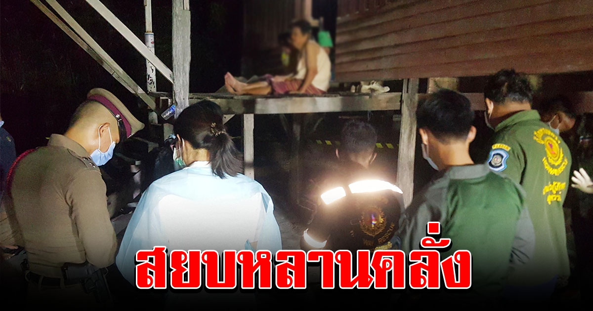หลานชายคลั่ง จะทำร้ายยาย น้ามาเจอรีบคว้าปืน ยิงปกป้อง