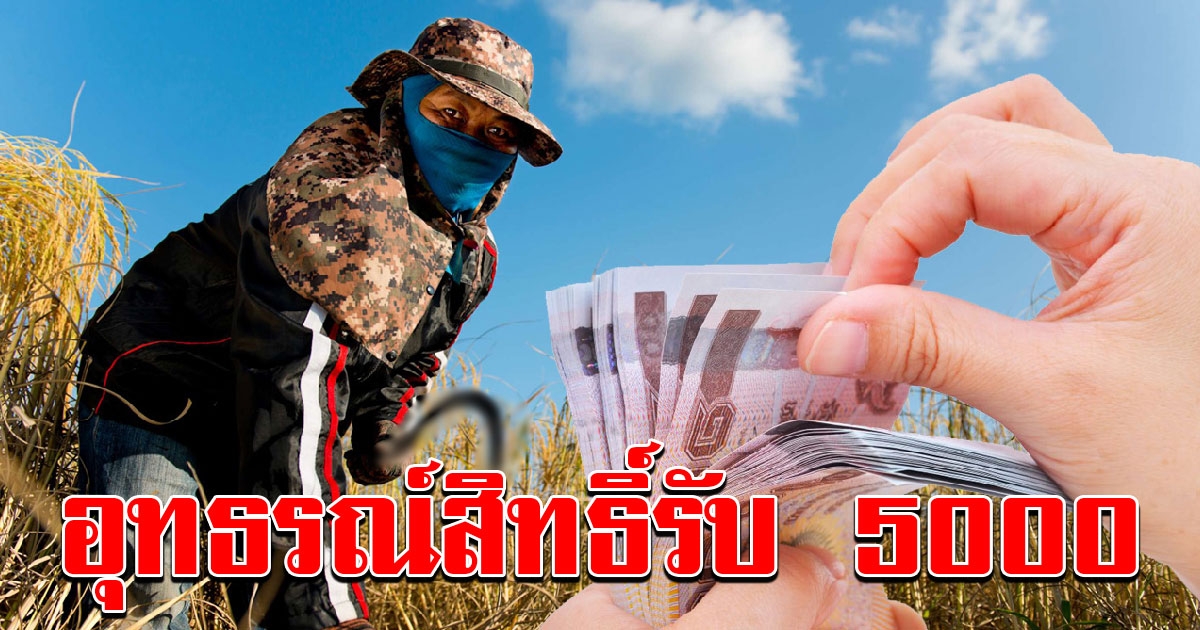 เปิด 7 สถานที่รับอุทธรณ์สิทธิ์ ช่วยเหลือเกษตรกร ที่ไม่ได้รับเงิน 5000