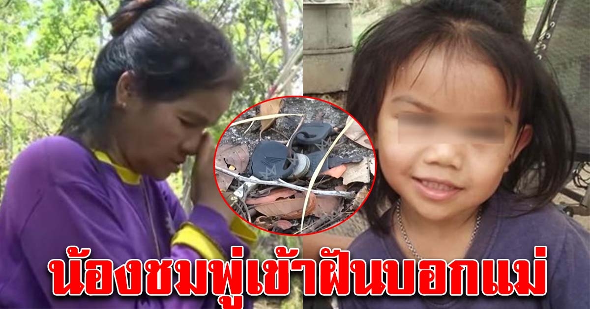 ด่วน เจอเหรียญสะกดวิญญาณ คดีน้องชมพู่ แม่น้ำตาไหล ลูกเข้าฝันบอก