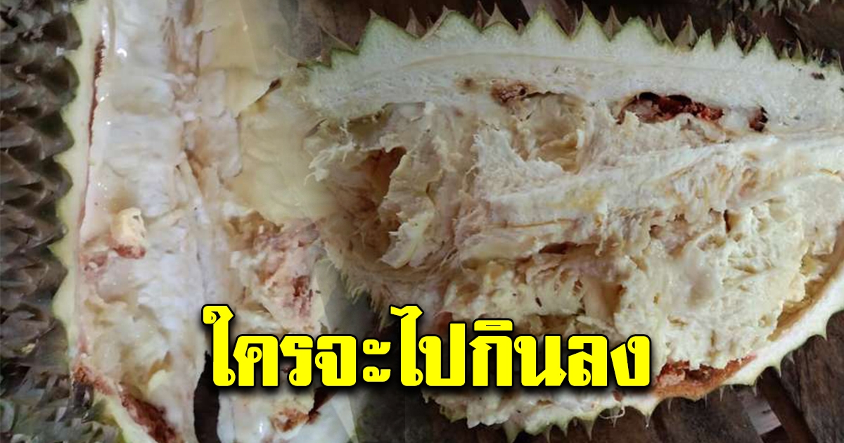 สาว ซื้อทุเรียน