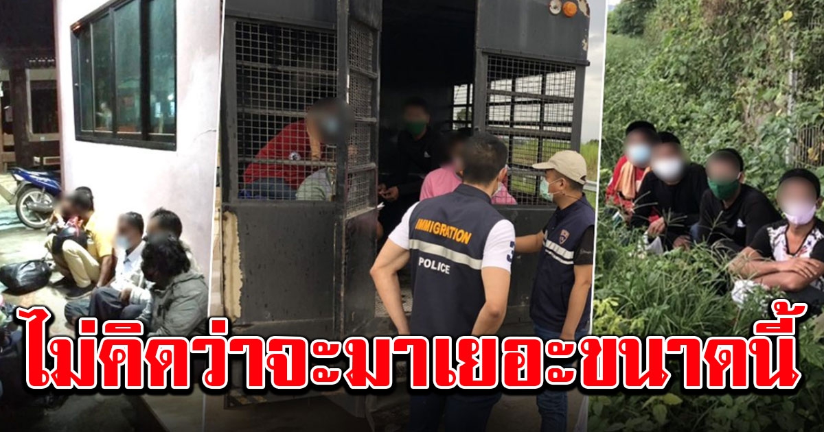 จนท.วิ่งวุ่นจับตรวจโควิด เมียนมา แอบลอบเข้าไทยชายแดนแม่สอด หนีมากันเยอะมาก