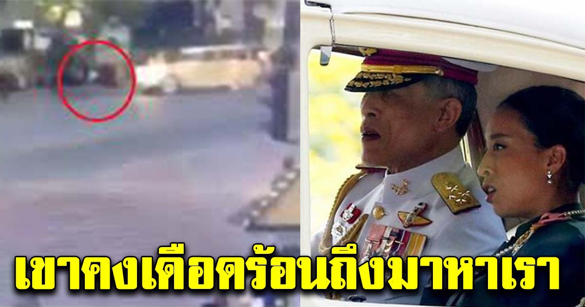 ย้อนวินาทีระทึก หญิงวิ่งตัดหน้ารถพระที่นั่ง ในหลวงร.10 เพื่อถวายฎีกา ทรงเมตตาไม่ถือโทษ