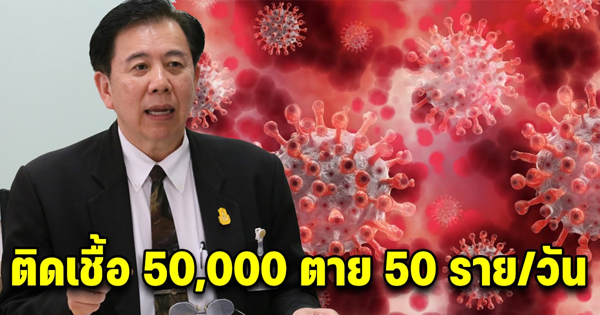 โอไมครอน กับ 11 ปัจจัย คาด ดันตัวเลขติดเชื้อ 50,000 ตายไม่เกิน 50 ราย/วัน