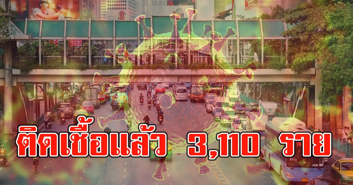 ใครไปเช็กอาการด่วน 10 เขตอันตราย ติดCV-19 แล้ว 3,110 ราย