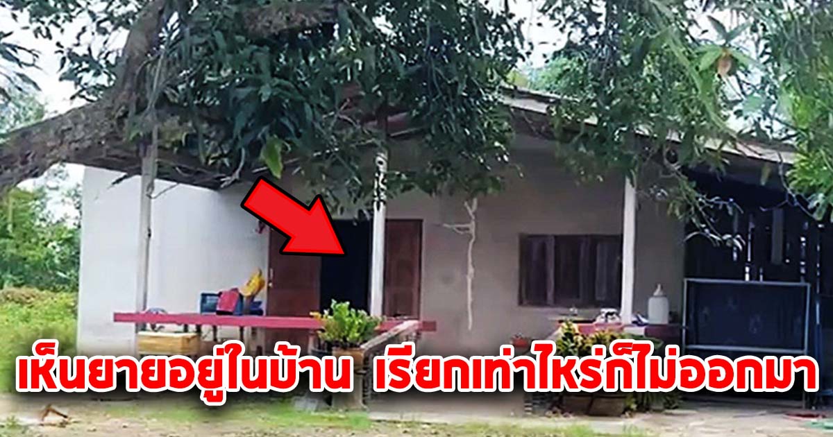 หนุ่มไปส่งพัสดุ เจอยายเดินในบ้าน เรียกก็ไม่ออกมา สุดท้ายหลานบอกให้ตามไปที่วัด ถึงได้รู้ความจริง