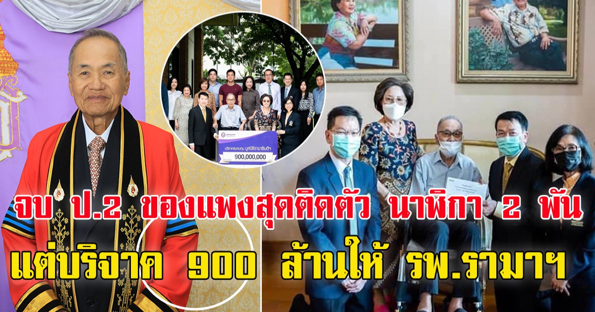 เปิดประวัติ จุน วนวิทย์ เจ้าของฮาตาริ ผู้ใจบุญบริจาค 900 ล้าน ให้มูลนิธิรามาธิบดี จบเพียง ป.2