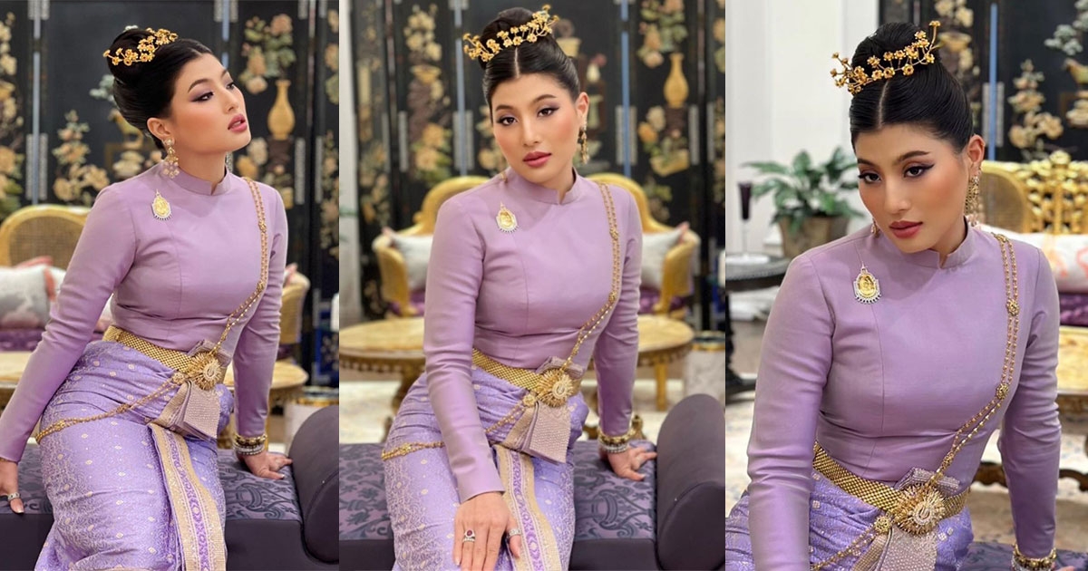 ทรงพระสิริโฉมงดงาม เจ้าฟ้าสิริวัณณวรีฯ ฉลองพระองค์ไทยบรมพิมาน