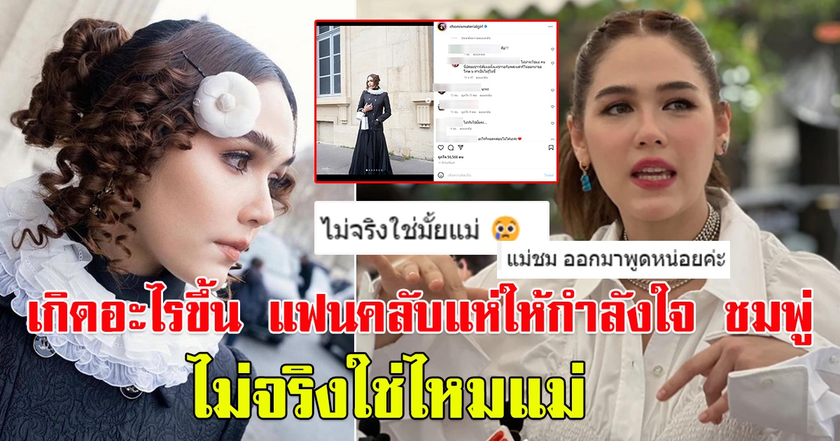 เกิดอะไรขึ้น แฟนคลับโผล่ให้กำลังใจ ชมพู่ อารยา