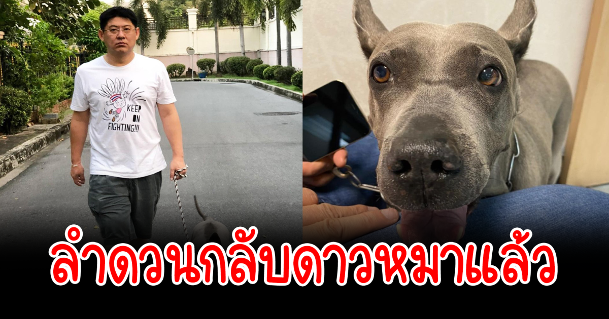 สรยุทธ โพสต์เศร้า ลำดวน สุนัขคู่ใจ จากไปแล้ว
