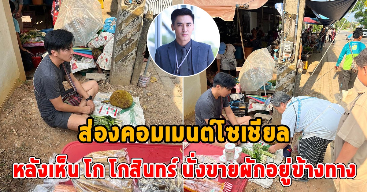 ผิดคาดมาก ส่องคอมเมนต์โซเชียล หลัง โก โกสินทร์ นั่งขายผักอยู่ข้างทาง