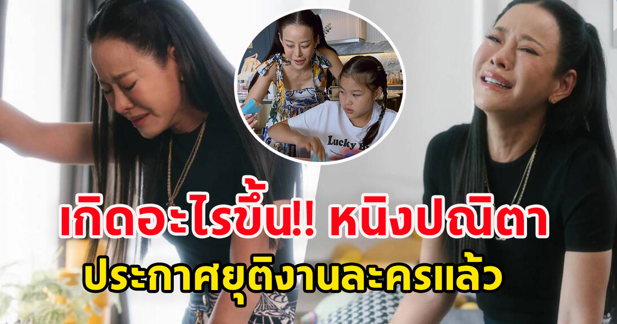 แฟนๆอดห่วงไม่ได้ หนิง ปณิตา ยุติทำละคร