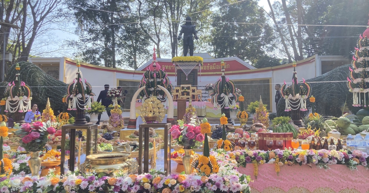 บวงสรวงเจ้าพ่อข้อมือเหล็กเมืองฝาง