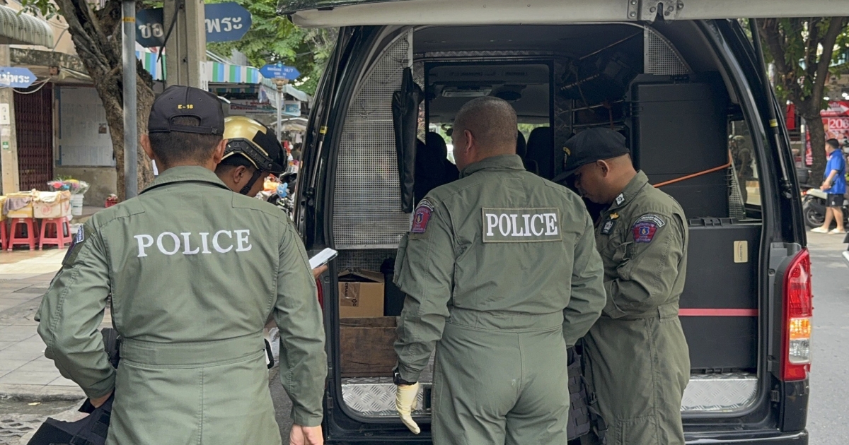 ชาวบ้านแตกตื่น! พบระเบิดขณะกรวดน้ำ