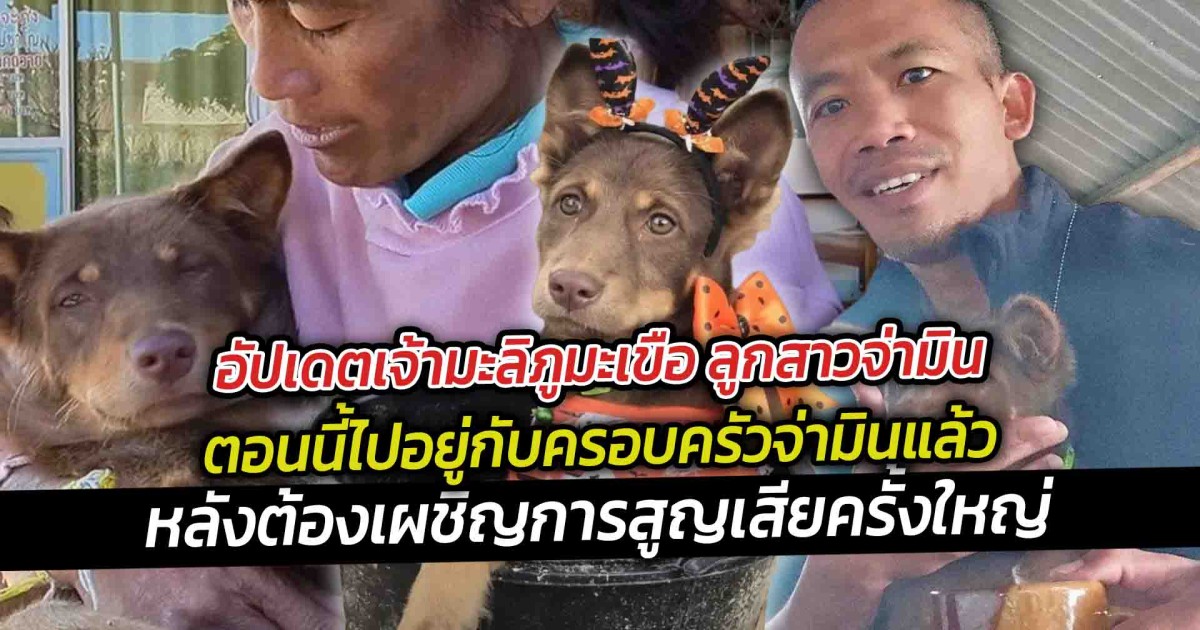 อัปเดตเจ้ามะลิภูมะเขือ ลูกสาวจ่ามิน ตอนนี้ไปอยู่กับครอบครัวจ่ามินแล้ว