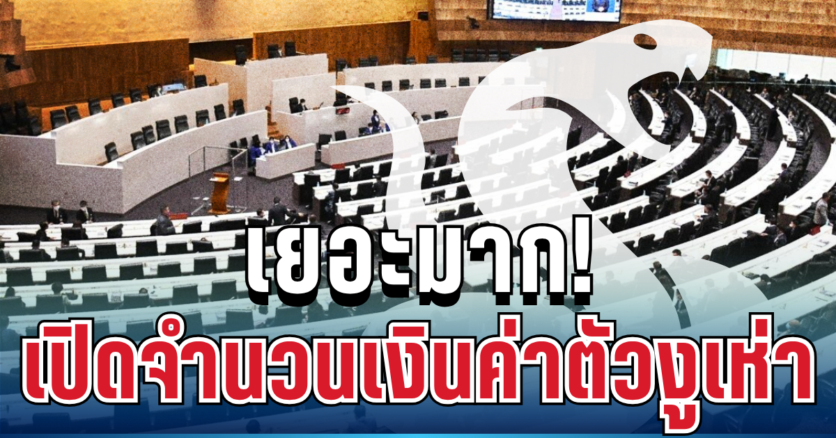 เยอะมาก! อดีต สส.พรรคประชาชน เปิดจำนวนเงินค่าตัวงูเห่า ที่หลายคนไม่เคยรู้