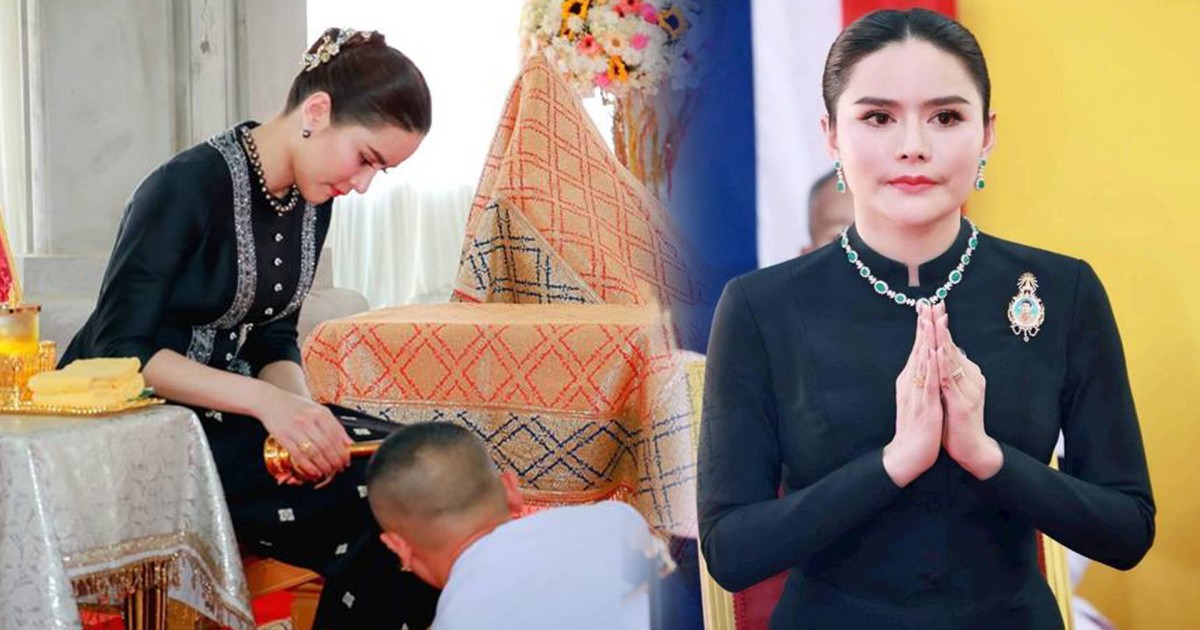 โปรดเกล้าฯ ท่านผู้หญิงอรอนงค์ เป็นผู้แทนพระองค์ พิธีทอดผ้าป่า ณ วัดฝั่งแดง